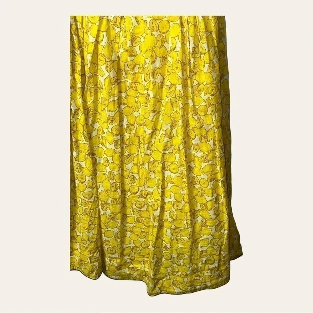 1016. ANTHROPOLOGIE MOULINEETE SOURES HALTER‎ DRESS SIZE 2 - Picture 13 of 13